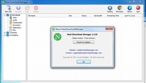 <strong>Neat Download Manager</strong>，简称NDM，免费小巧的多线程下载工具。这款免费轻量级的下载管理器，采用动态分段算法下载文件，支持. . Neat download manager
